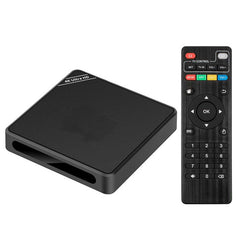 4K Ultra HD Android 15.0 TV Box - 8GB RAM + 128GB ROM, HDR10+, Dolby Audio, WiFi 6, BT 5.2, Voice Remote