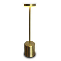 Cordless LED Table Lamp – Full Size Minimalist Design with Rechargeable Battery and 3-Level Dimming for Home, Office, and Nursery