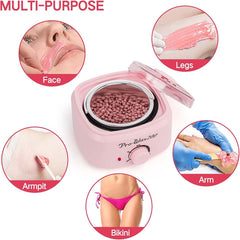 200 Pro Professional Wax Heater - Hair Removal Wax Warmer Machine for Salon & Home Use with Adjustable Temperature