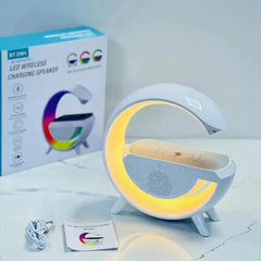 3-in-1 Night LED Desk Lamp | Bluetooth Speaker with 15W Wireless Charging
