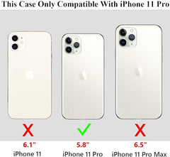 MagSafe Compatible Magnetic Phone Case with Camera Control | Military-Grade Shock Protection for iPhone 11, 11 Pro, 11 Pro Max – Includes Free Screen Protector