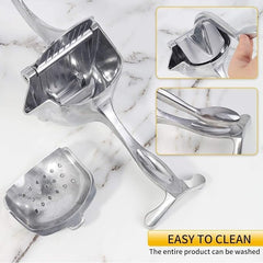 Manual Fruit Juicer | Steel Handle, Hand-Operated for Instant Juice | Ideal for Oranges and Lemons