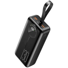 LCD Digital Display Power Bank – 30000mAh Portable Charger with Fast Charging