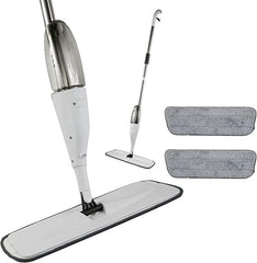 Microfiber Spray Mop – 360° Spin, Wet & Dry Floor Cleaner with Washable Pads & 360ML Tank for Easy Cleaning