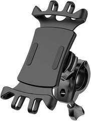 C66 Bike Bicycle Motorcycle Mobile Phone Holder Mount | Universal 360° Adjustable Rotation | Compatible with iPhone 12 Series, Samsung Galaxy S21/20, Note, Huawei, and More
