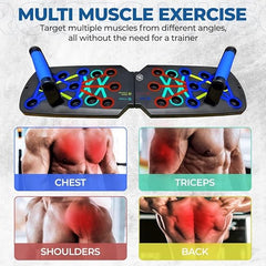 12 in 1 Compression Training Plate Machine | Body Building Tools & Workout Stands with Arch Board System for Home Fitness Training | Ideal for Men and Women