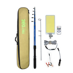 360 Light FR 04 COB | DC 12V Waterproof Telescopic Fishing Rod LED Outdoor Multifunctional Camping Light