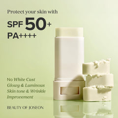 Beauty of Joseon Matte Sun Stick SPF 50 PA++++ – Lightweight Oil-Control Sunscreen with Mugwort & Camellia, Non-Greasy UV Protection, 18g
