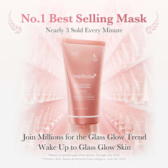 Medicube Collagen Overnight Wrapping Peel Off Mask. Hydrating & firming sleep mask for sagging & dull skin. 2.53 fl.oz.
