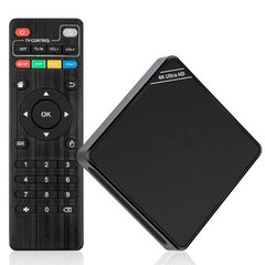 4K Ultra HD Android 15.0 TV Box - 8GB RAM + 128GB ROM, HDR10+, Dolby Audio, WiFi 6, BT 5.2, Voice Remote