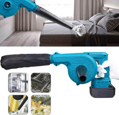 Cordless Leaf Blower | Blow & Suck 2-in-1 | 21V Mini Handheld Air Blower | Lightweight, Battery Powered | Small, Powerful Blower for Leaves & Debris