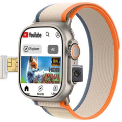 Oteeto TU94 Pro Smart Watch – 2.02" Display, Pop-Up Camera, SIM Slot