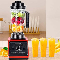 2-in-1 Electric Blender & Juicer - 8000W Heavy Duty Commercial Mixer for Hotels, Restaurants, Cafes & Household Use