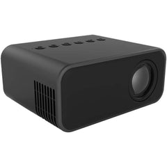 Mini Pocket Projector - HD Portable Movie Projector, Phone Screen Mirroring, Home Entertainment, Compact Black Design
