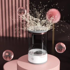 3-in-1 Automatic Makeup Brush Cleaning and Drying Stand – Electric Makeup Brush Cleaner Machine with USB Charging