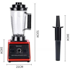 2-in-1 Electric Blender & Juicer - 8000W Heavy Duty Commercial Mixer for Hotels, Restaurants, Cafes & Household Use