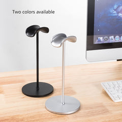 Universal Headphone Stand - Aluminum Holder with Stable Base for All Headset Sizes, Desk Organizer for Gaming & Studio Use (Multi-Colour)