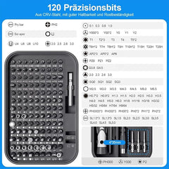 Screwdriver Set – Compact Mini Screwdriver and Bit Set | Portable for DIY and Professional Repairs