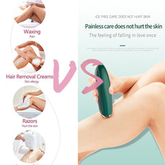 Hair Removal Device for Men & Women – Laser Hair Removal for Face & Full Body | At-Home Painless Hair Remover for Bikini, Legs, Underarms, Arms & Body