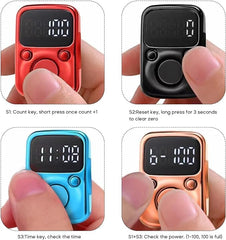 Electric Finger Tally Counter with LED Display – Enhanced Digital Counting for Precision and Ease