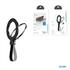 GD-G062 2-in-1 Finger Ring Stand - Magnetic Phone Grip & Kickstand, 360° Rotating Phone Holder for All Smartphones